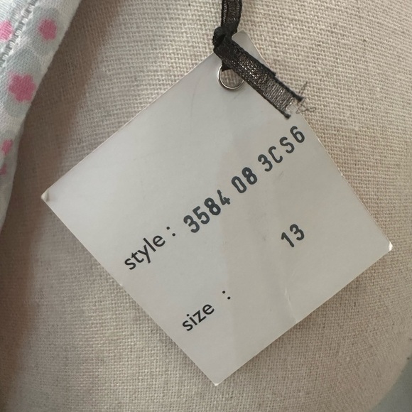 Kenzie Girl NWT Floral Pleated Summer Skirt Ribbon SZ 13 NWT - Picture 9 of 9